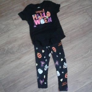 Girl toddler Halloween two piece